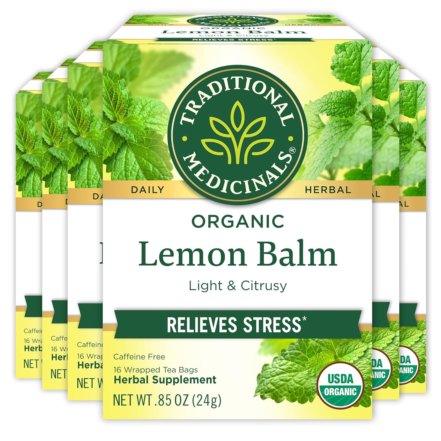 Traditional Medicinals Organic Lemon Balm - View 1