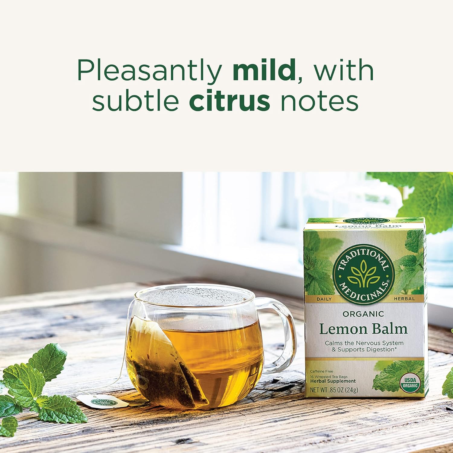 Traditional Medicinals Organic Lemon Balm - View 4